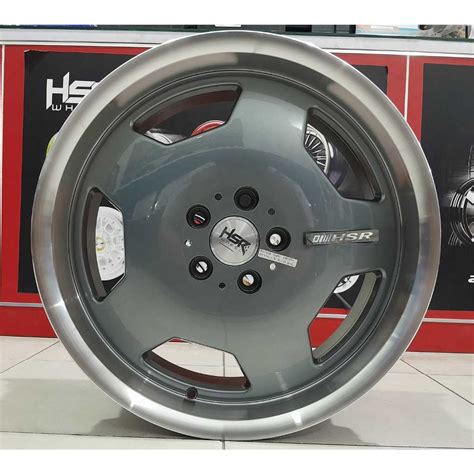 Jual VELG MOBIL RING 18X8 9 HSR ROSTOCK EURO PCD 5X112 UNTUK MERCEDES