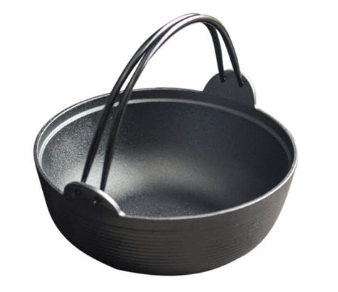 27cm Cast Iron Japanese Style Soup Pot Shabu Hot Pot BBQ BRO