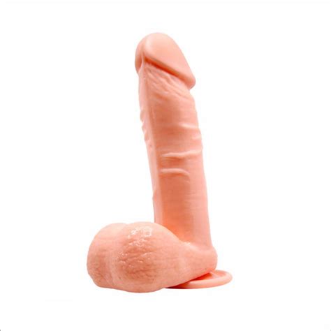 Realgoos Fallo Realistico Dildo Classico Con Ventosa E Testicoli In