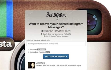 Recover Your Lost Memories A Stepbystep Guide To Recovering Deleted Instagram Messages