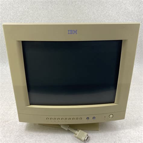Ibm 6547 01n Vintage Crt Computer Monitor Tested Ebay