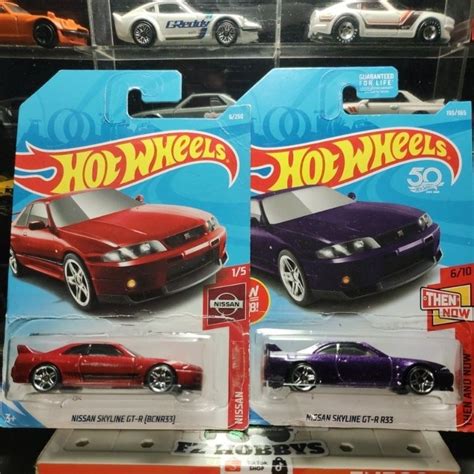 Hot Wheels Nissan Skyline Gt R R Bcnr Shopee Malaysia