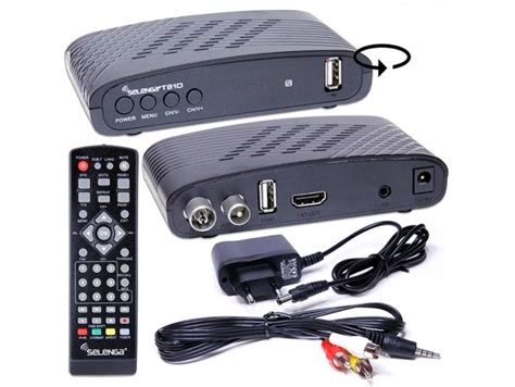 Купить Selenga T81D ресивер эфирный+кабельный DVB-C+FM радио в Великом ...
