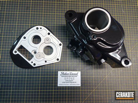 Norton Commando Gearbox Cerakote