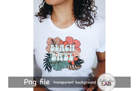 Beach Babe Png Sublimation Design Summer Boho Tropical Etsy