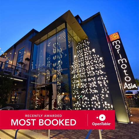 Disney Springs Morimoto Asia Wins "Most Booked" Diner's Choice Award ...