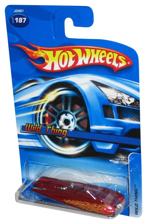 Hot Wheels Wild Thing 2006 Mattel Red Toy Car 187 Walmart