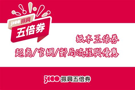 紙本五倍券 怎麼領最優惠 超商線上郵局預約領券優惠與流程 這就是人生