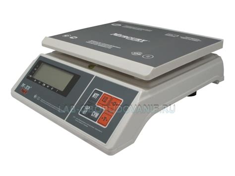 Купить весы порционные m-er 326afu -15.1 "post ii" (15кг х 1г) mercury ...