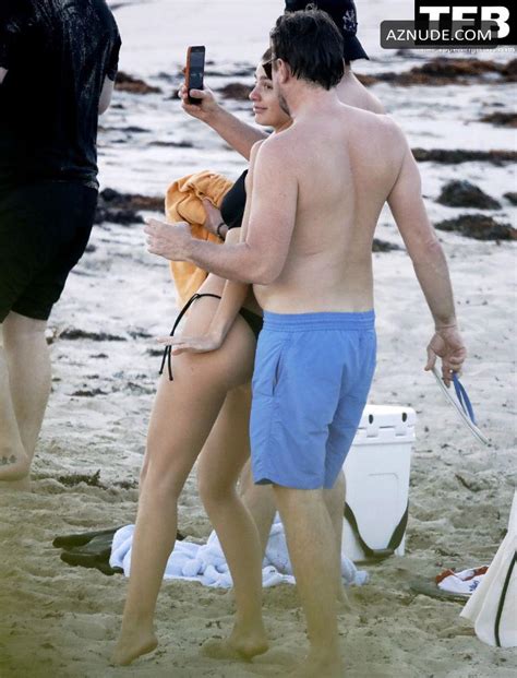 Camila Morrone Sexy Seen Flaunting Her Hot Figure In A Bikini At The Beach In St Barts Aznude