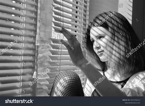 Sensual Aroused Girl Lingerie Sitting On Stock Photo Shutterstock