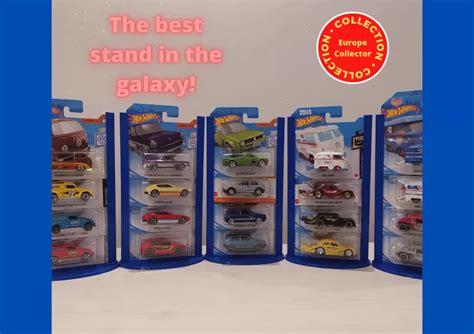 Hot Wheels Matchbox Stand Display Cart Blister Europe Collector D Printing Model Threeding