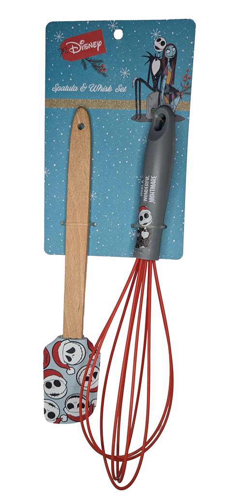 disney nightmare  christmas silicone spatula whisk set