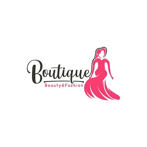 Premium Vector Fashion Boutique Vector Logo Illustration