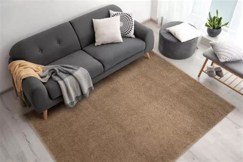 Tapete De Felpa Shaggy Nude 1x1 50 Sala Quarto J Serrano MercadoLibre