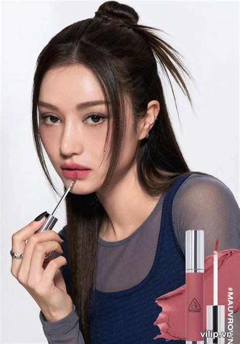 Son Kem Lì CE Hazy Lip Clay Mauvbrown Màu Hồng Nude Vilip Shop Mỹ phẩm chính hãng