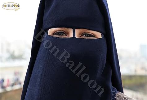 Blue Niqab