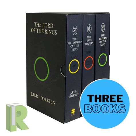 The Lord of the Rings 3 Books: Boxed Set : Tolkien, J. R. R.: Amazon ...