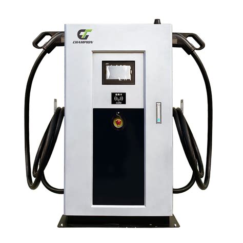 Hot Selling Kw Ip Double Gun Floor Mounted Dc Ev Charger Pile