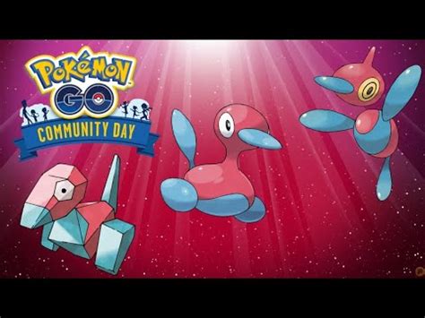 Game Play Comunity Day Porigon Pokemon Go YouTube