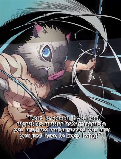 Inosuke Hashibira Quotes Demonslayershorts Youtube