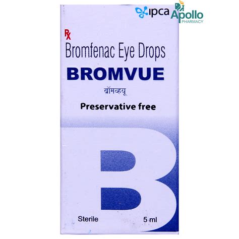 BROMFENAC: Uses, Side Effects and Medicines | Apollo Pharmacy