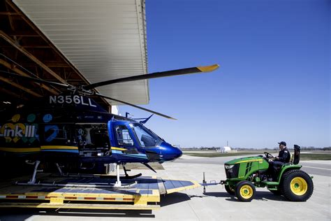 Photos: Sen. Klobuchar visits Life Link III facility at Willmar airport