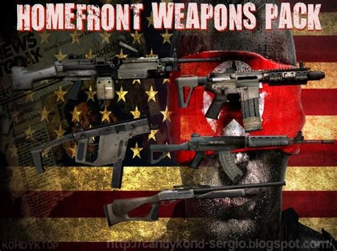 KOHDYKTOPZONE: Homefront - weapons