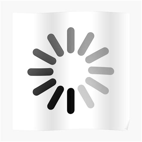 Apple Mac Loading Progress Wheel Symbol Poster For Sale By Ideology