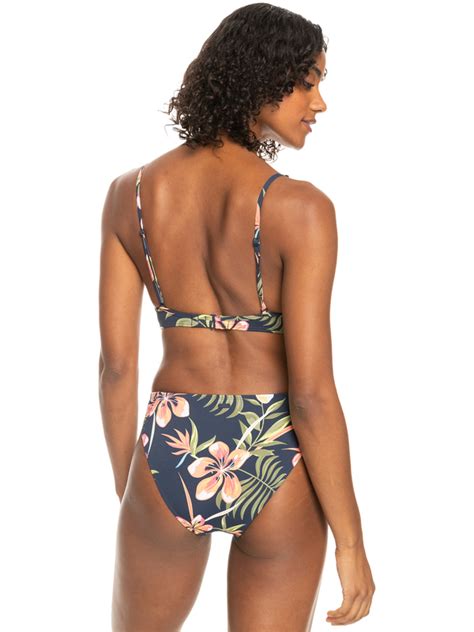 Roxy Into The Sun Wrap Two Piece Bikini Set For Women Roxy