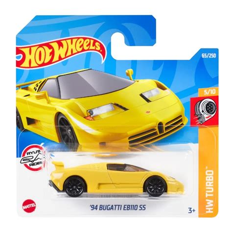 Hot Wheels HW Turbo 94 Bugatti EB110 SS sárga JátékNet hu