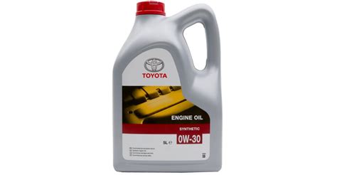 Масло моторное Toyota Synthetic Engine Oil 0w30 синтетическое, API SL ...