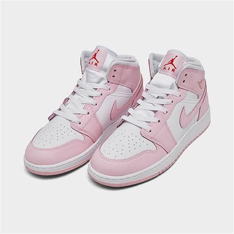 Big Kids Air Jordan Retro 1 Mid Casual Shoes Jd Sports
