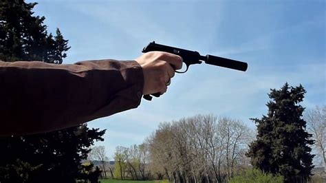 Silenced Walther PPK - YouTube
