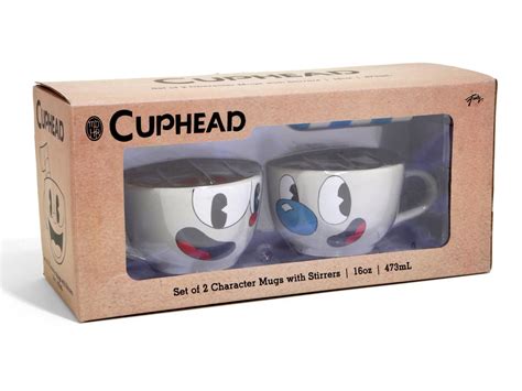 Cuphead Character Coffee Mug Set Geekalerts