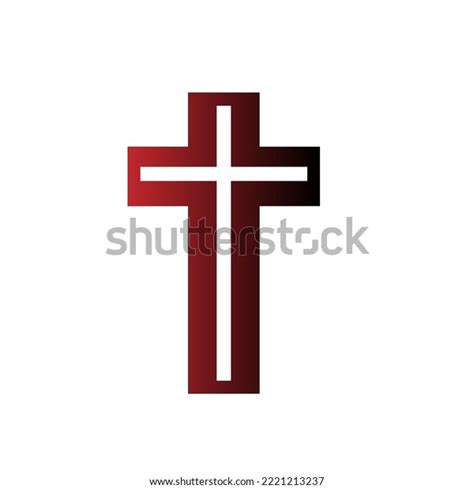 Cross Symbol Symbol Christianity Vector Illustration Stock Vector ...