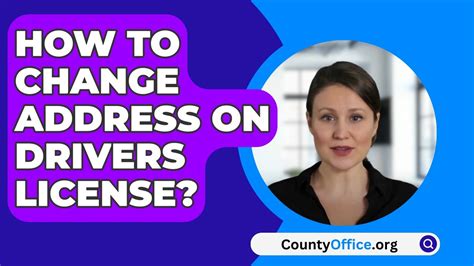 How To Change Address On Drivers License Countyoffice Org Youtube