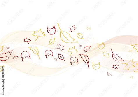 Herbstliche Bordüre Stock Vector Adobe Stock