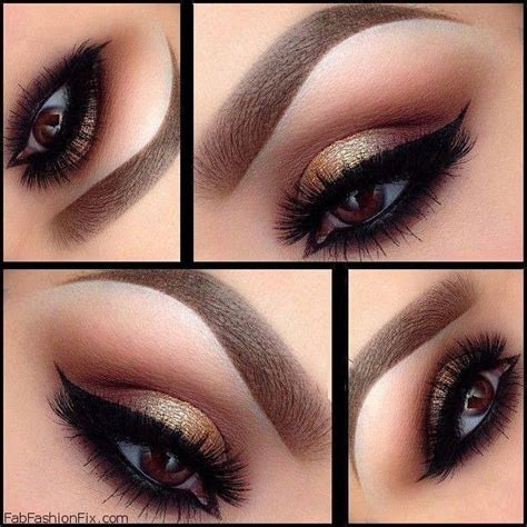 Golden Smokey Eye Makeup Tutorial By Lisa Eldridge Fab Fashion Fix