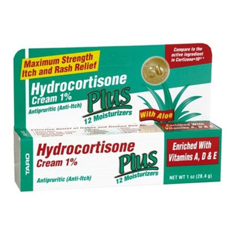 Hydrocortisone 1 Anti Itch Cream By Taro 1 Oz