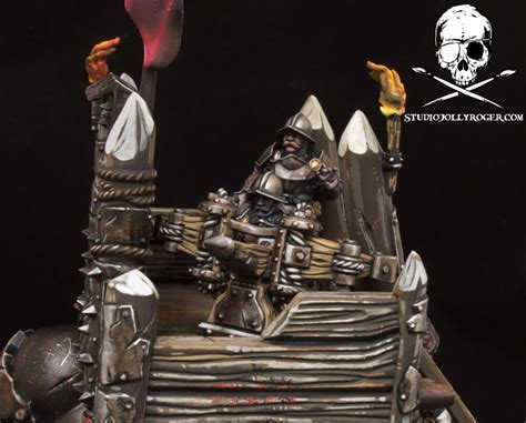 Siege Giant, Ettins and Necromancer with Retinue