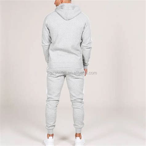 100 Cotton Sportswear Men Tracksuits Men Jersey Tracksuits Zipper Up