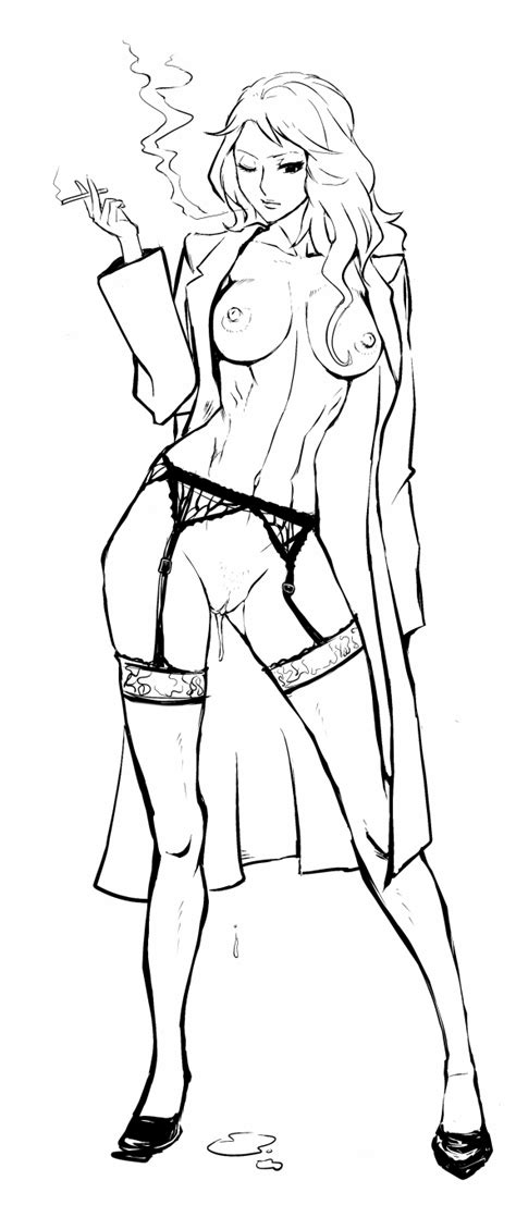 Afterwork Smoke By MikazukiShigure Hentai Foundry