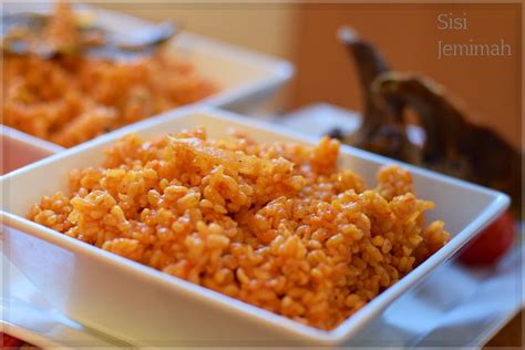 Jollof Bulgur Recipe Sisi Jemimah
