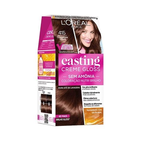 Loreal Casting Creme Gloss Preto Azulado Pontofrio