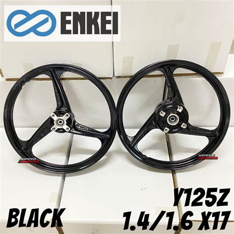 ENKEI 3 BATANG SPORT RIM FULL COP SIAP BEARING BUSH Y15 Y15ZR Y16