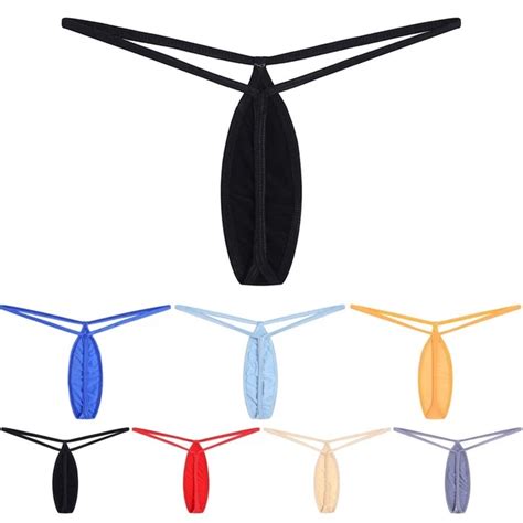 SLIPS BIKINI SEXY Pour Hommes Sous V Tements Extensibles Avec Ajustement Confor EUR 6 56