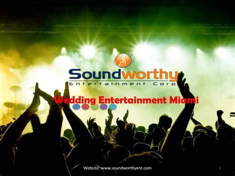 PPT - Wedding Entertainment Miami PowerPoint Presentation, free