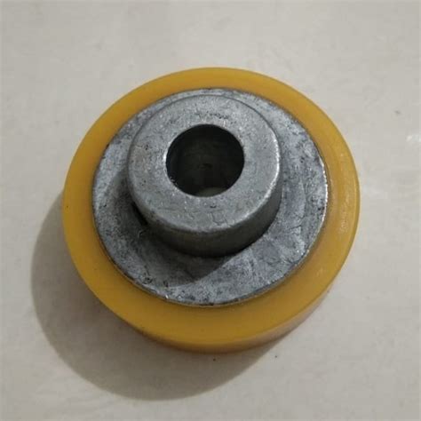 Iron 65 Shore A Silicone Rubber Roller For Printing Size 25mm Dia