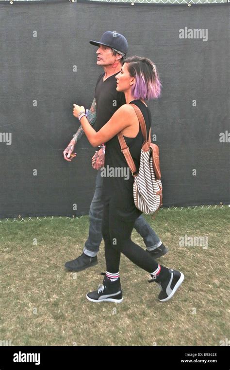 Tommy Lee and New Wife at Coachella Week 2 Day 1 , Featuring: Tommy Lee